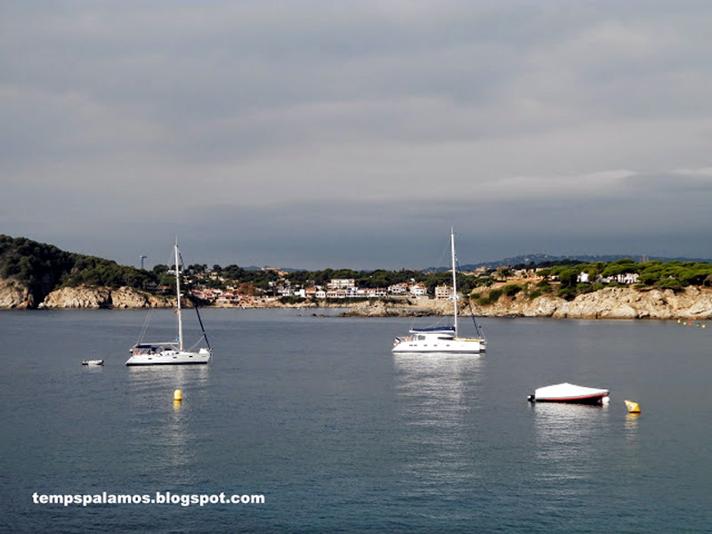 Núvols i xafogor, paisatge habitual de la setmana. (Foto: eltempspalamos.org).