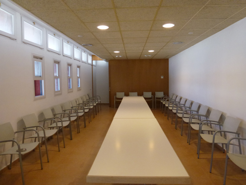 Interior del local públic de Sant Joan. (Foto: Ràdio Palamós).