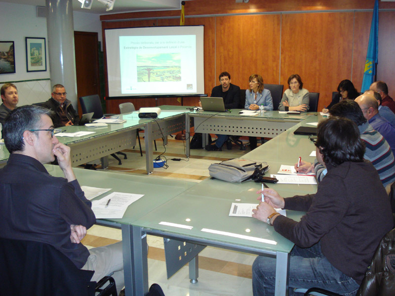 Reunió de treball del Pla Estratègic, en una imatge d'arxiu. (Foto: Ràdio Palamós).