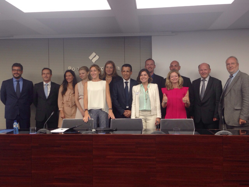 La nova junta directiva de Medcruise. (Foto: Ports de la Generalitat).