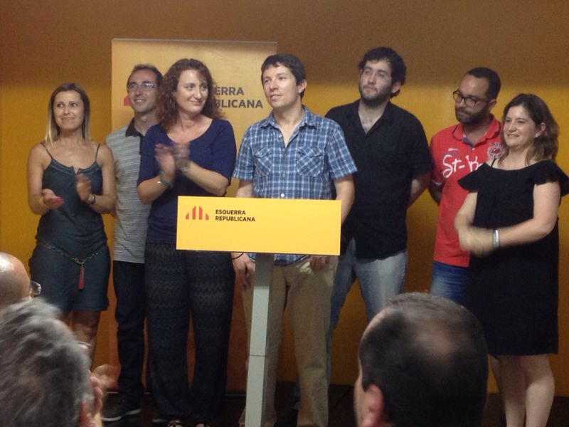La nova executiva d'ERC a Palamós i Sant Joan. (Foto: ERC).