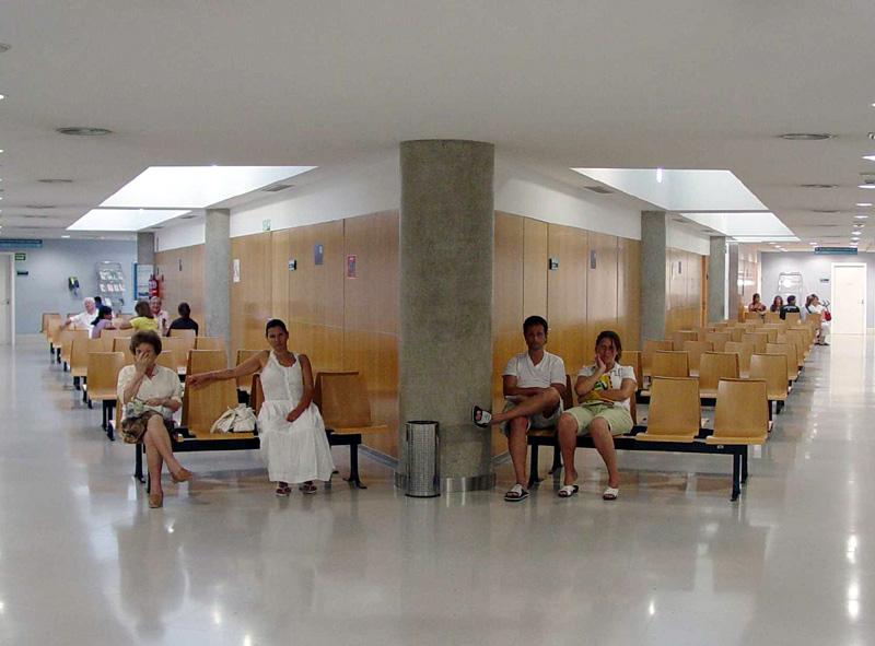 Els pacients amb anàlisi positiva es deriven a la consulta mèdica. (Foto: hospital de Palamós).