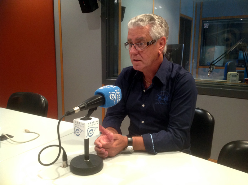 Kelo Martí, regidor de CiU a l'Ajuntament de Palamós. (Foto: Ràdio Palamós).