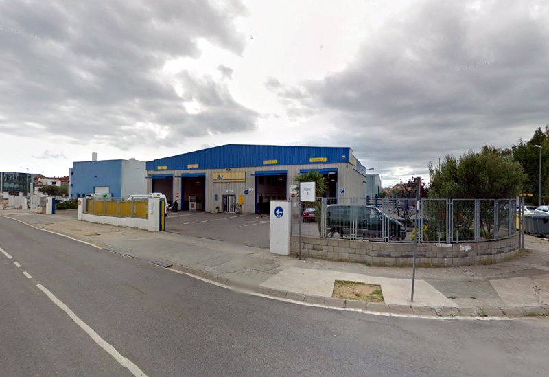 Oficines de la ITV, al polígon industrial de Sant Joan. (Foto: google maps)