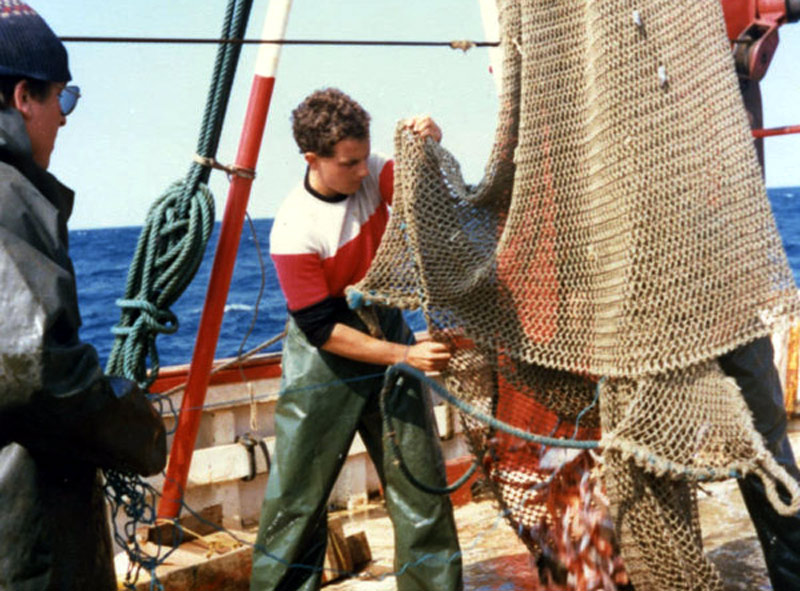 Una imatge de l'activitat Pescaturisme que s'ha estrenat aquest estiu a Palamós. (Foto: Museu de la Pesca).