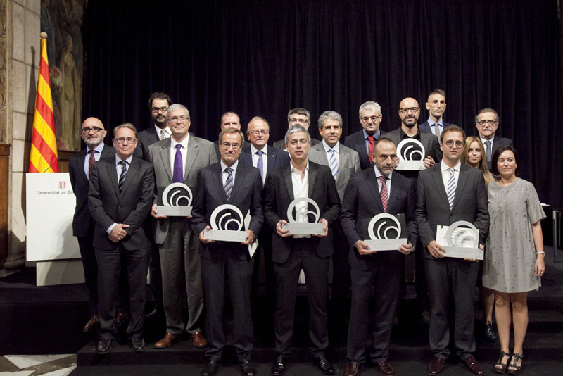 Entrega dels Premis Nacionals de Comunicació. (Foto: La Xarxa)