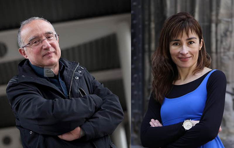 Salvador Cardús i Eva Piquer estaran demà a Palamós. (Foto: ANC).
