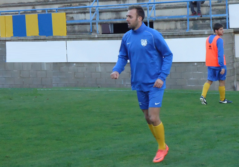 El Palamós recupera el sancionat Sergi Arimany. (Foto: S. Cortés)