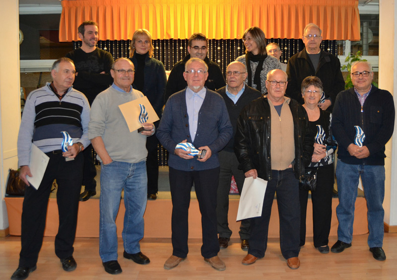 Grup de premiats del Concurs de 2013. (Foto: Ass. Mun. Gent Gran de Palamós).