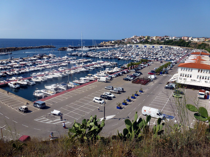 Nàutica esportiva al port Marina Palamós. (Foto: Ràdio Palamós)
