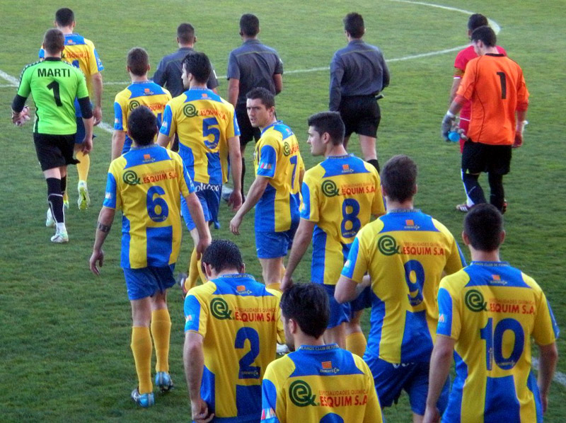 Els jugadors de la plantilla passada reclamen 43 mil euros pendents. (Foto: S. Cortés)