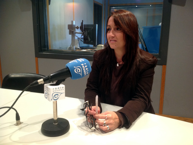 Glòria Prim, portaveu de CiU a l'Ajuntament de Palamós. (Foto: Ràdio Palamós).