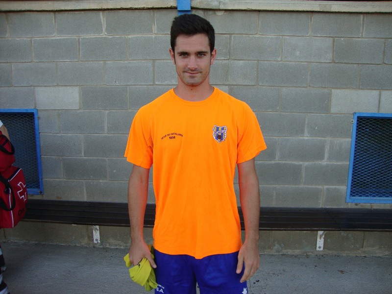 Molist quan militava al Palamós CF. (Foto: Ràdio Palamós)