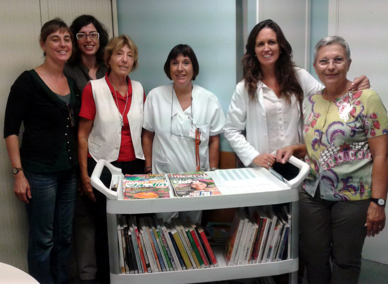 L'equip encarregat del 'Receptes de lectura'. (Foto: SSIBE).