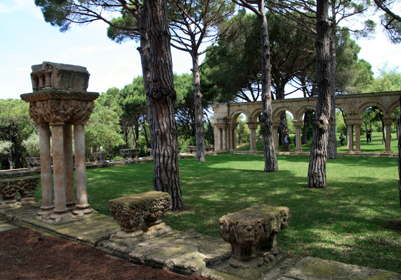Imatge d'arxiu del claustre del Mas del Vent. (Foto: Ràdio Palamós).