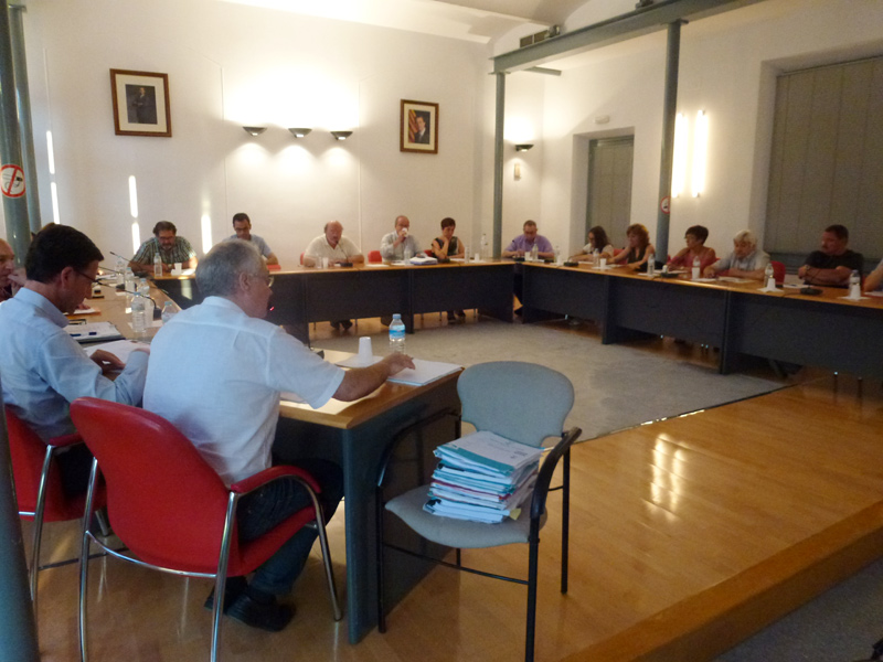Ple de l'Ajuntament de Calonge. (Foto: Ajuntament de Calonge)