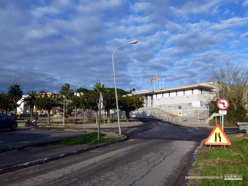 La plaça de Vilaromà avui al matí
