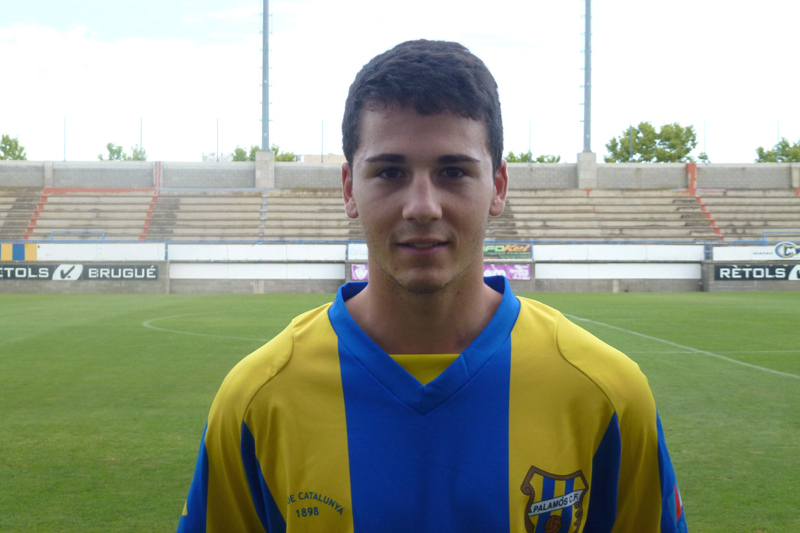 Adrìa Garcia està tenint protagonisme en aquest Palamós CF. (Foto: Ràdio Palamós)
