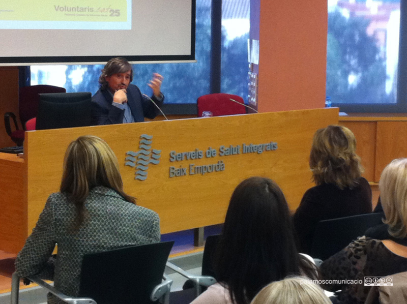 Carles Capdevila a la conferència inaugural de les jornades.