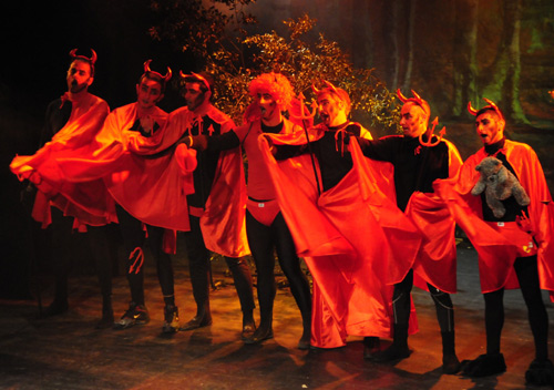 Imatge d'arxiu d'una funció dels Pastorets dels Showboys. 