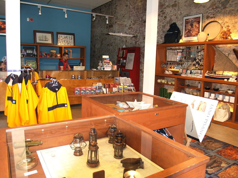 Vestíbul del Museu de la Pesca. (Foto: Ràdio Palamós)