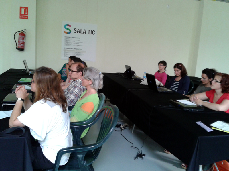 Un curs de l'àrea de Promoció Econòmica de l'Ajuntament de Palamós.
