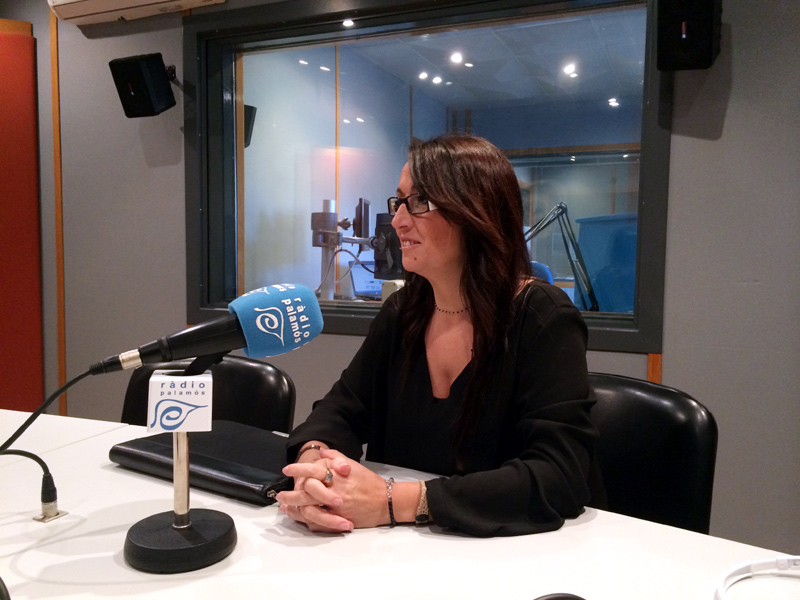 Glòria Prim, regidora de Participació Ciutadana de l'Ajuntament de Palamós.