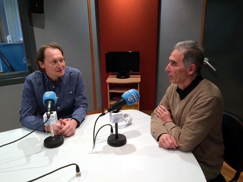 Reixach i Gubert, ahir a Ràdio Palamós.