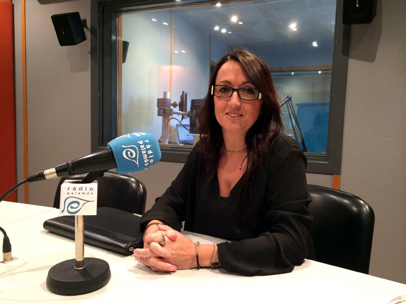 La regidora de Participació Ciutadana de l'Ajuntament de Palamós, Glòria Prim.