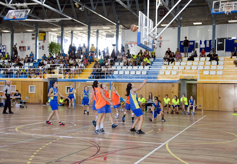 Un partit del Fruites González al Pavelló, en una imatge d'aquesta temporada. (Foto: Olga Grassot).