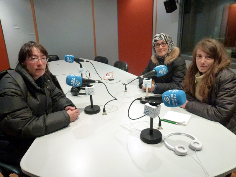 La Plataforma d'Afectats per la Hipoteca, a l'espai 'L'Entrevista' de Ràdio Palamós.