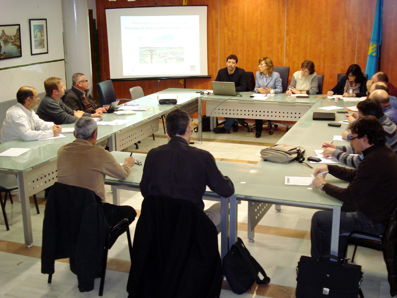 Imatge d'arxiu d'una reunió del Consell Econòmic i Social de Palamós. (Foto: Ajuntament de Palamós)