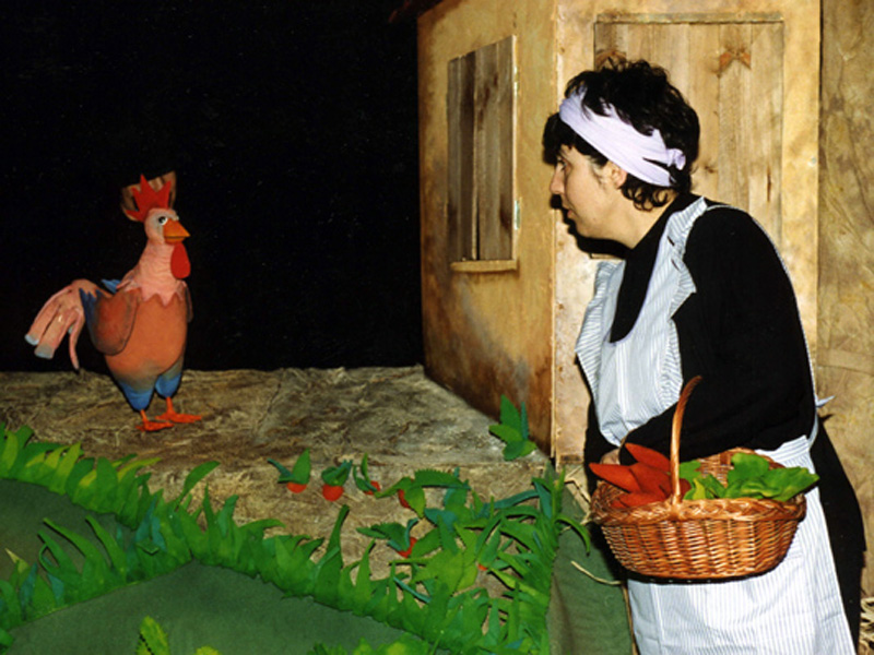 Espectacle de titelles a La Gorga. (Foto: Cia L'Estaquirot.)