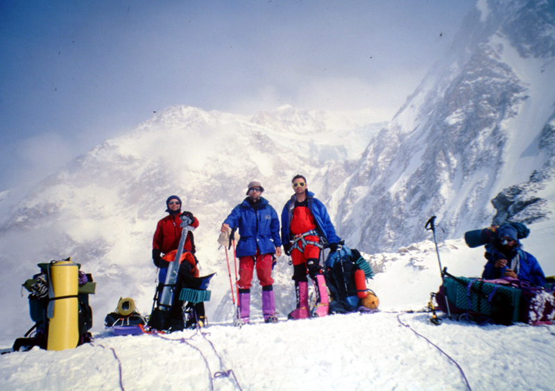 Imatge de l'expedició Denali 2002, a Alaska. (Foto: Club Alpí Palamós)