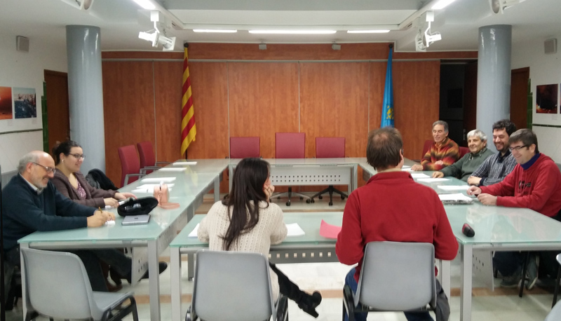 Primera reunió de l'any del Conselll de Participació Ciutadana. (Foto: J.G.)