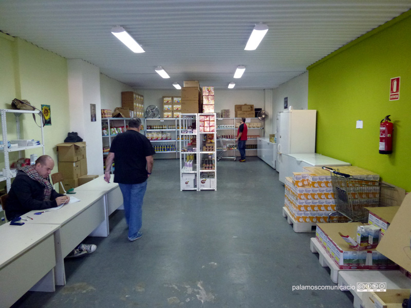 L'Espai de Distribució d'Aliments Albert Castejón.