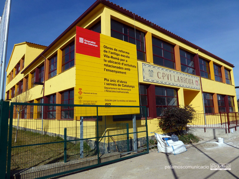El nou centre de formació municipal, a l'antiga escola Vila-romà.