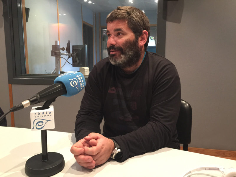 Carles Palomares, director tècnic del Club de Vela Palamós.