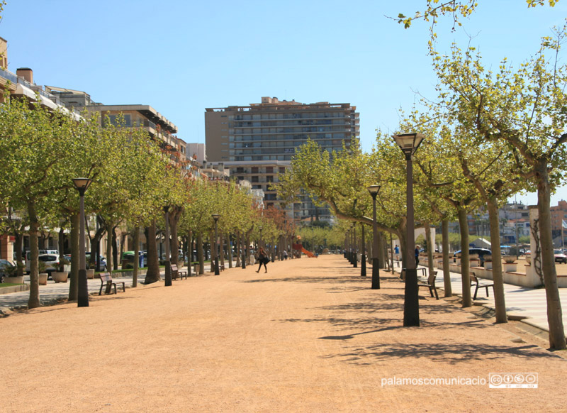 El procés participatiu proposarà arranjar el ferm del passeig del Mar.