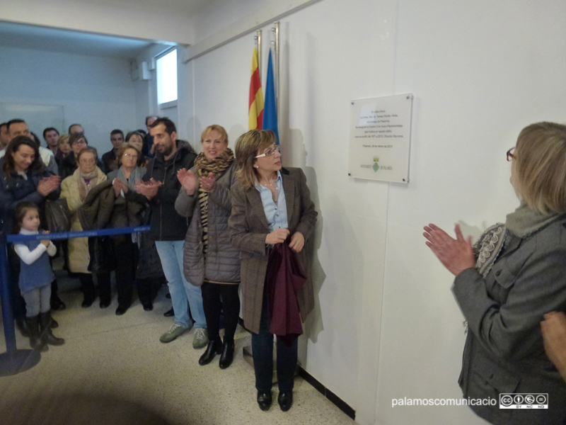 Acte d'inauguració del nou Centre Cívic, aquest passat dissabte.