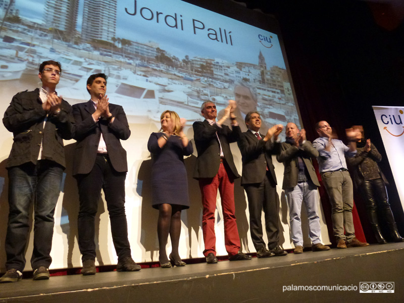 Pallí es va presentar divendres al teatre La Gorga.