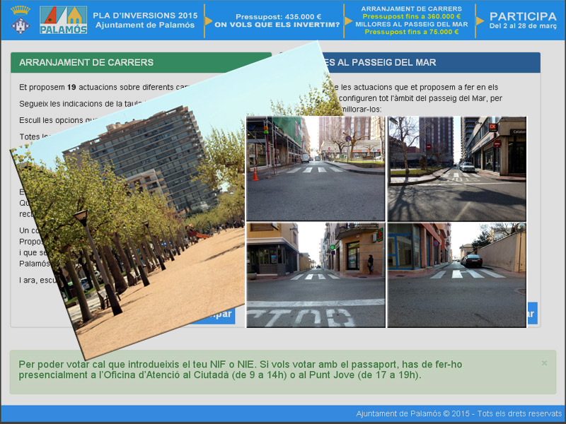Les votacions es poden fer des d'avui i fins al 28 de març.