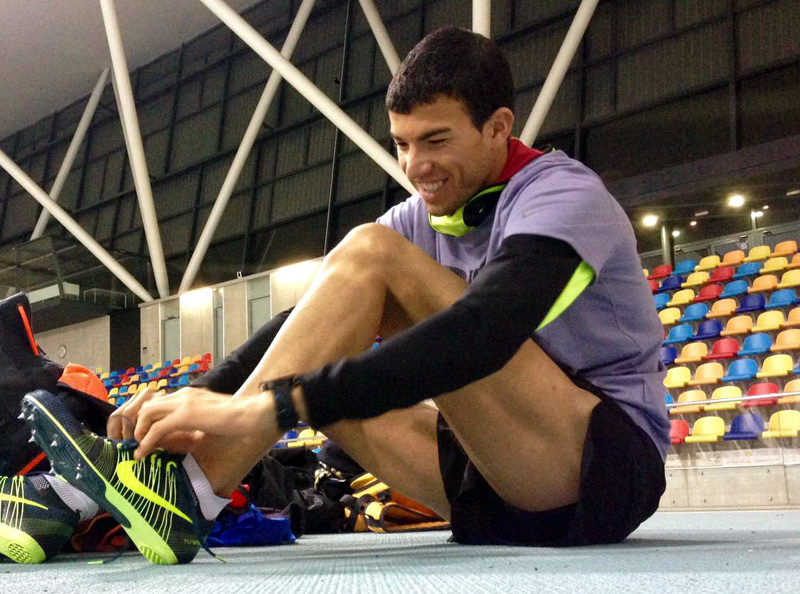 Mechaal arriba a l'europeu d'atletisme en un gran estat de forma. (Foto: bolsadelcorredor.)