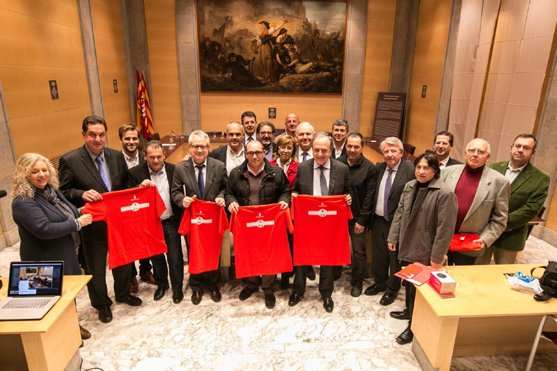 Acte de renovació de compromís del MIC amb els municipis gironins. (Foto: Eddy Kelele).