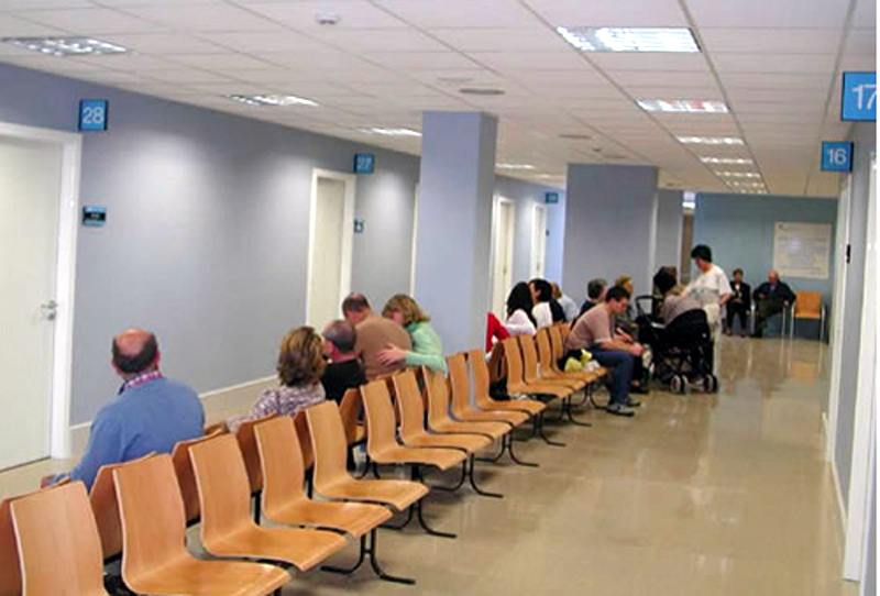 El Centre d'Atenció Primària de Palamós, en una imatge d'arxiu. (Foto: SSIBE.)