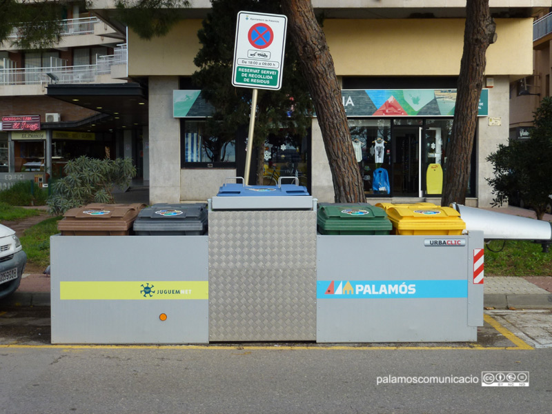 La producció de residus es va estabilitzant a Palamós, segons la memòria de 2014.