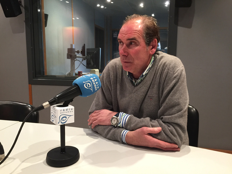 Joan Curto, regidor d'Esports i membre de l'equip de candidatura del PSC.
