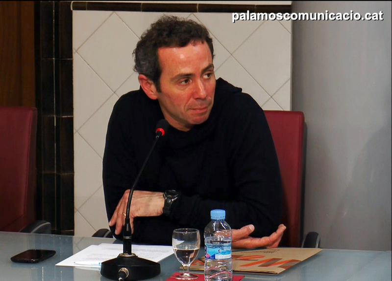 Marc Ferriol durant la seva intervenció en el Ple d'ahir