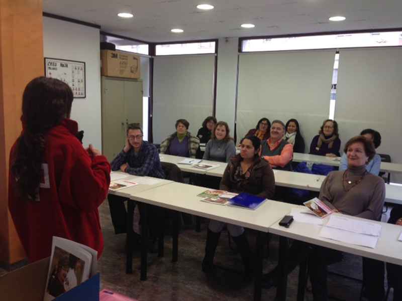 Per poder participar al Projecte Respir cal ser cuidador d'una persona major de 65 anys. (Foto: Creu Roja.)