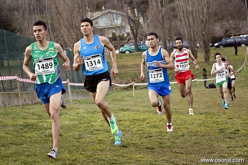 Mechaal, en el cros de Vic. (Foto: www.osona.com.)